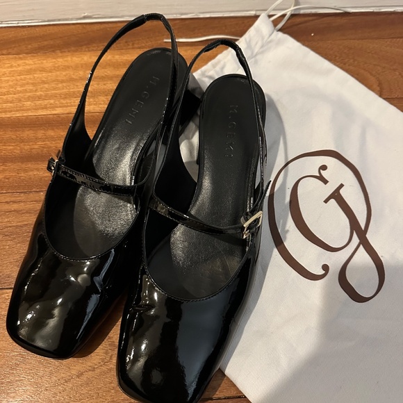 M. Gemi, 'The Agnese,' square toe sling back, Size 8 - Picture 9 of 9